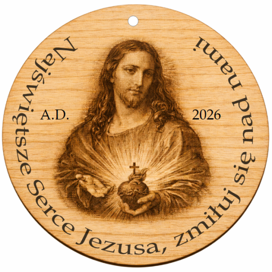 Brelok okrągły